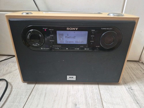 Sony xdr s100cd dab - dab, fm