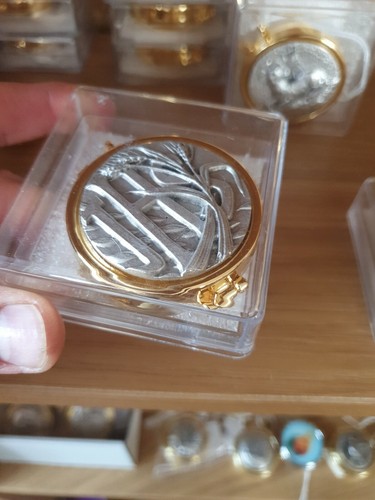 Brass pyx come holy spirit - brass,