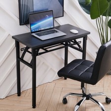 Sturdy Foldable Computer Desk Folding Laptop PC Table Home Office Study Gaming