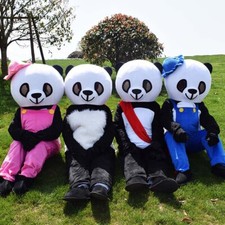Panda Mascot Costume Suit