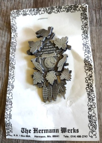 Large cuckoo clock - pin,, the
