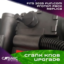 Proton Pack Crank Knob Upgrade | Fits 2025 Fun.com Ghostbusters Pack Replica