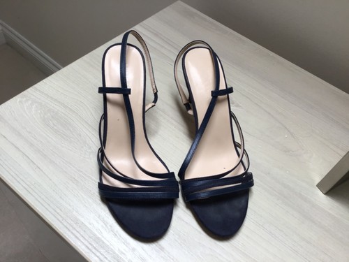 Nine west ladies navy strappy - west,
