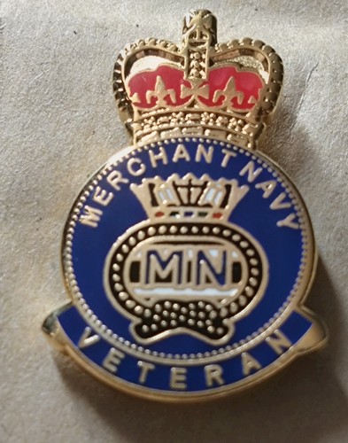 Merchant navy veterans badge - veterans,