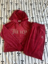 Red Juicy Couture Velour