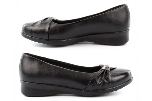 Girls school shoes slip - slip, on