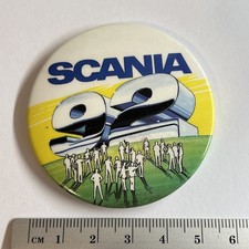 Collectible Pin Badge Scania ‘92 Truck lorry trucker interest 