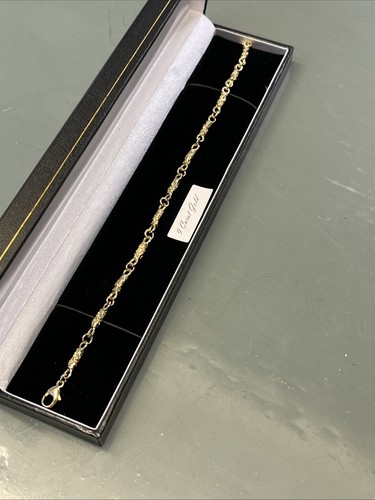 9ct gold handmade bracelet - bracelet,