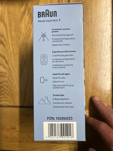 Braun nasal aspirator - braun,