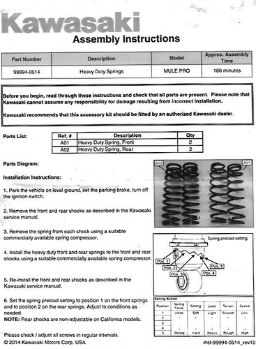 Kawasaki mule pro - pro-dx, heavy