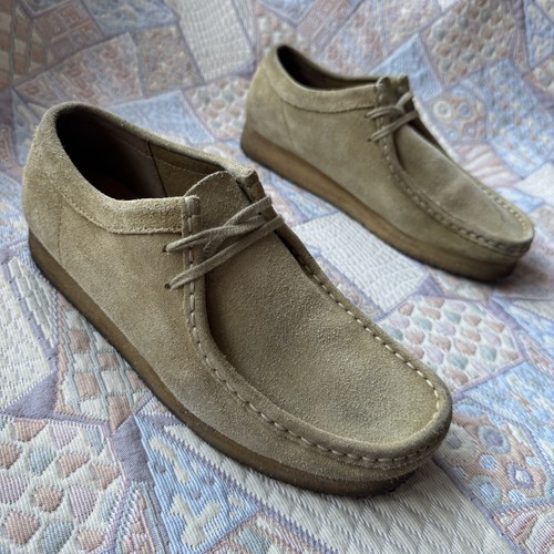 Clarks wallabees m - wallabees, beige