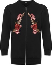Plus Womens Embroidered