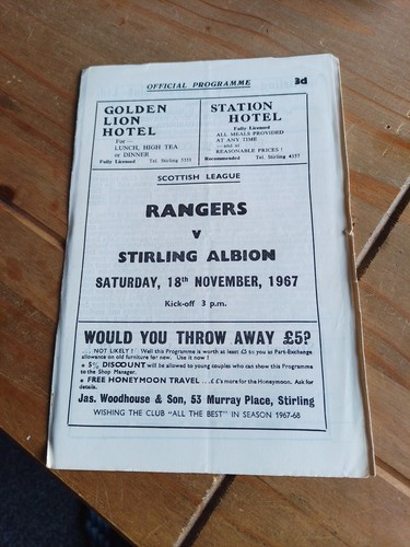 Stirling albion rangers 18 - v,