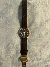 Orient Bambino Sun & Moon Brown Dial Leather Strap Mens Watch RA-AK0009T10B