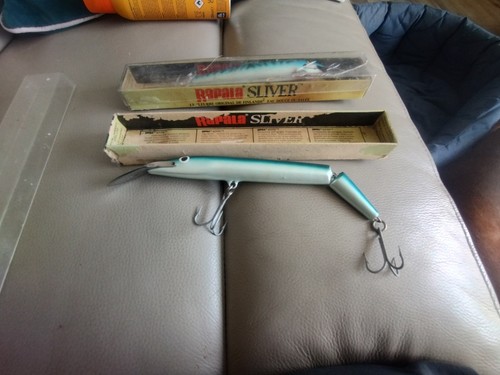 Vintage rapala silver fish - silver,