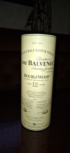 Empty balvenie doublewood 12yr - balvenie,