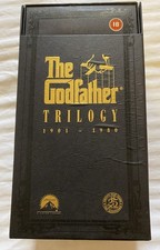 The Godfather Trilogy. 4 VHS Tapes. 25th Anniversary Edition.
