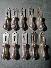 Set of Ten Antique Keyhole
