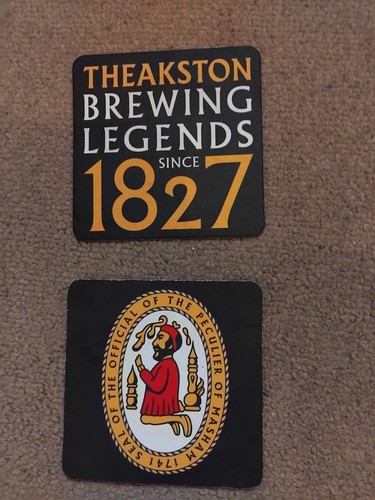 Beer mat theakston brewing - mat,
