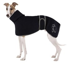 Navy Whippet Fleece Dog Jumper
