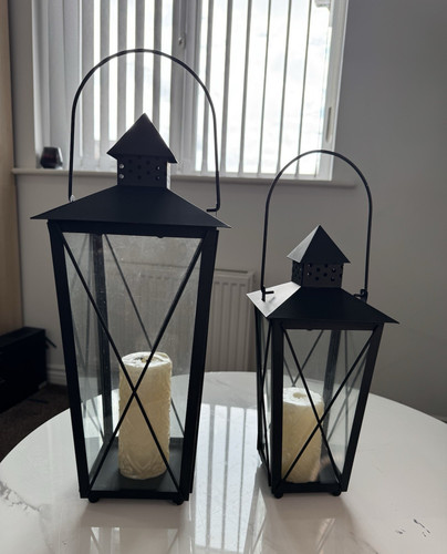 Piece black matte metal - 2-piece,