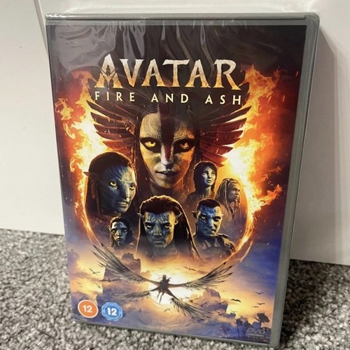 Avatar fire and ash - ash, dvd
