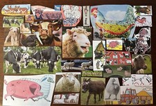 Farm Animals Scrapbook Pack Craft Paper decoupage, collage, scrapbook, journal,