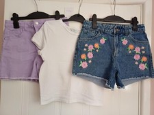 Primark t-shirt and 2x shorts