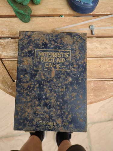 Boots vintage first aid kit - boots,