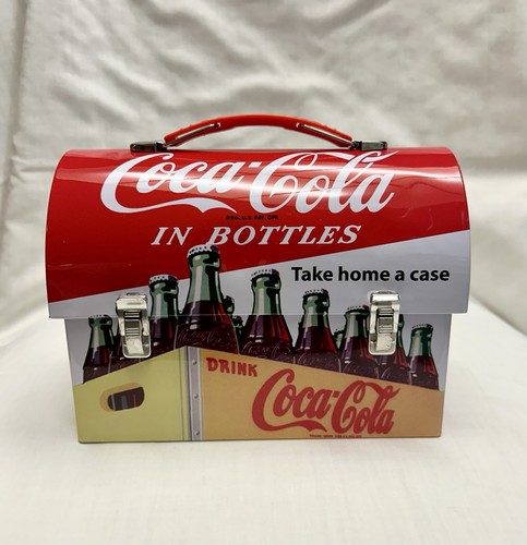 Tin box coca cola metal - tin,