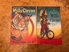 2 vintage programmes for Bertram Mills Circus.