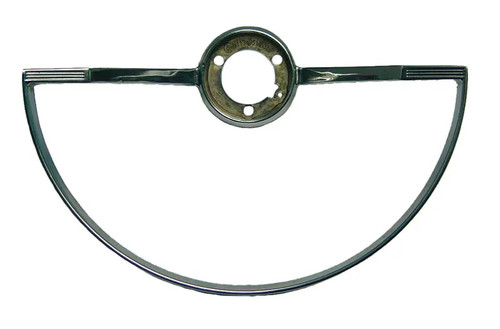 Chrome horn push - chrome,