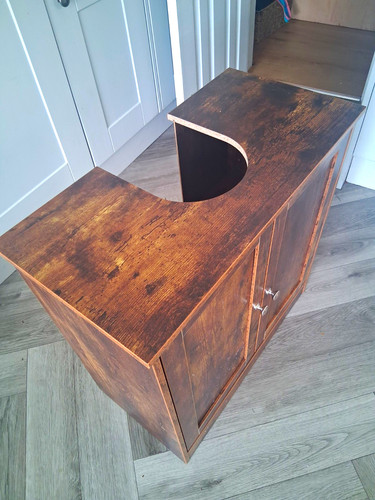 Rustic brown freestanding - rustic,