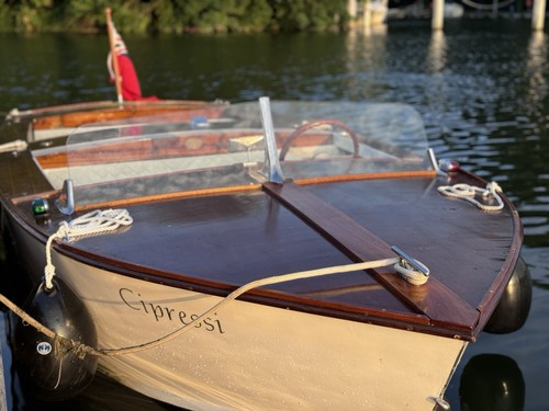 Classic 1940s motor boat - 1940s,