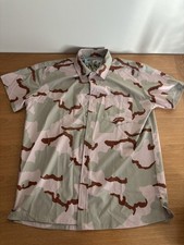 Warrior Co Desert Camo Button