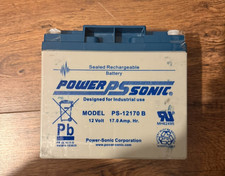  PS-12170 B Power-Sonic 12 volt 17Ah Rechargeable PS12170 12V lead acid battery