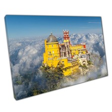 Vibrant Pena Palace Canvas