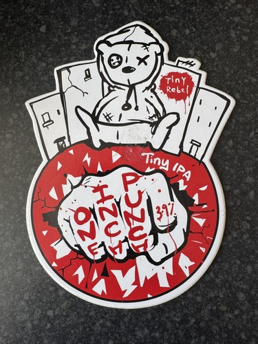 Tiny rebel brewery beer pump - brewery,