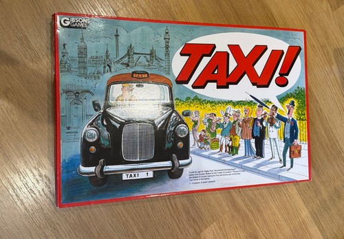 Taxi boardgame gibson - taxi!, by