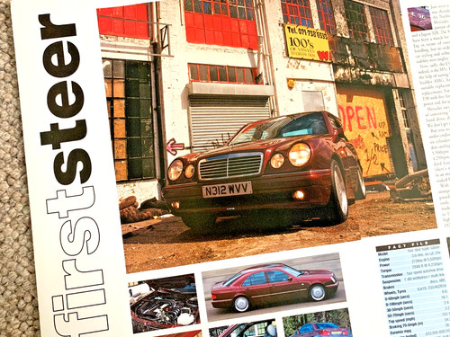 Mercedes e55 amg launch - mercedes,