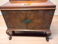 Antique art deco walnut - antique,