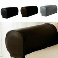 2PCS PU Leather Arm Chair