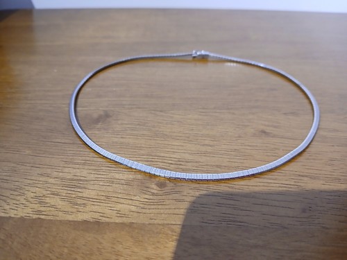835 silver necklace with clasp