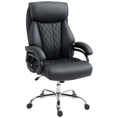 Homcom leather office chair - office,