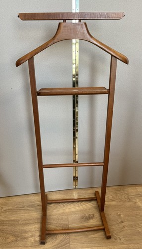 Vintage wooden valet - vintage,