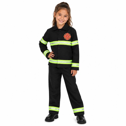 Girls firefighter costume - girls,
