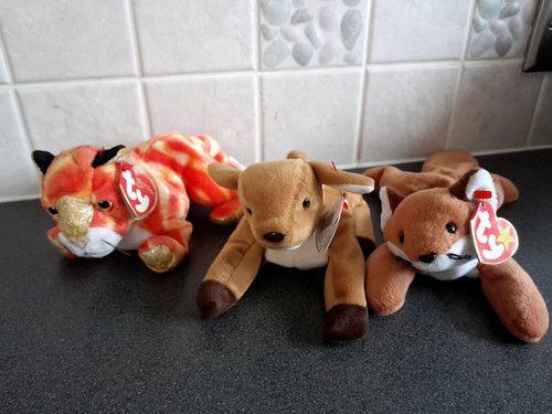 Beanie babies sly - sly, fox