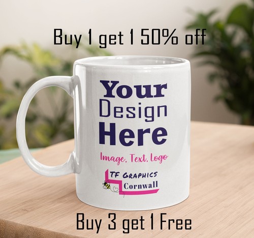 Personalised mug any image - personalised,