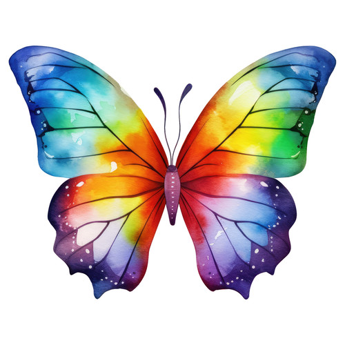 Car sticker colorful - 4x,