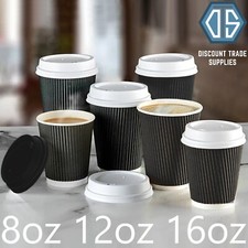 Black Triple Wall Disposable